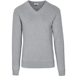 Mens Long Sleeve Meta Low Pill Jersey Grey Front